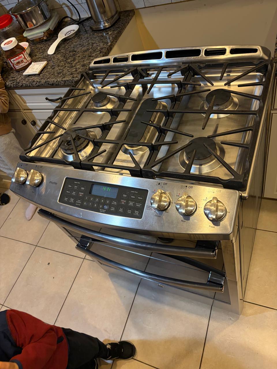 Gas range repair and service